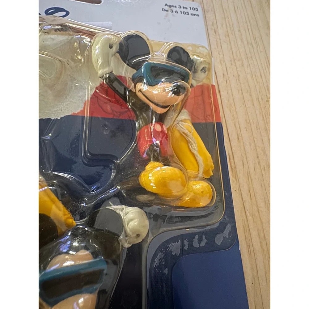 Vintage 2001 Disney Mickey Mouse Works Parachute Party Favors 3 Pack Tapper
